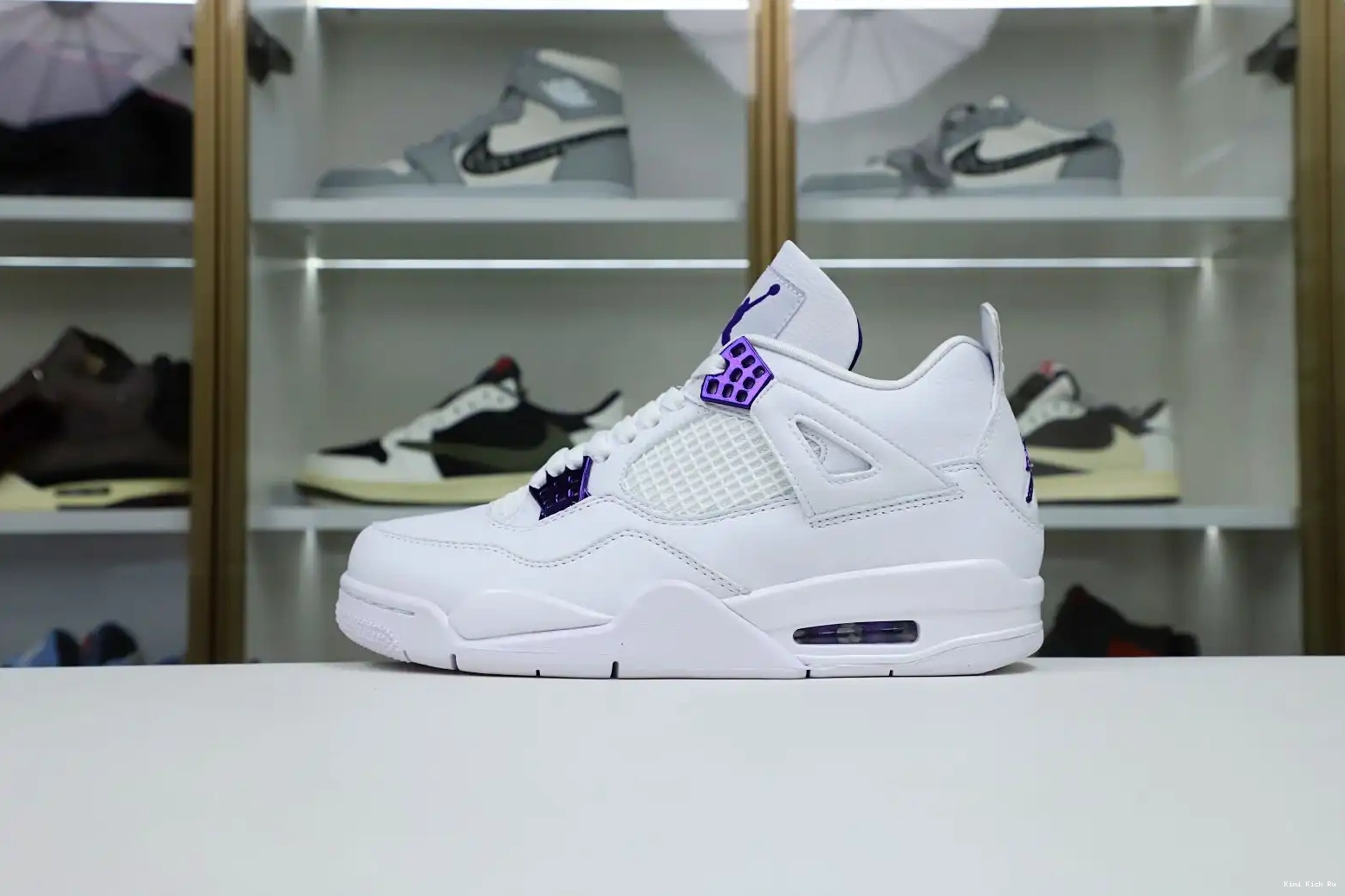 4 PURPLE AIR METALLIC JORDAN Kimikick 0815